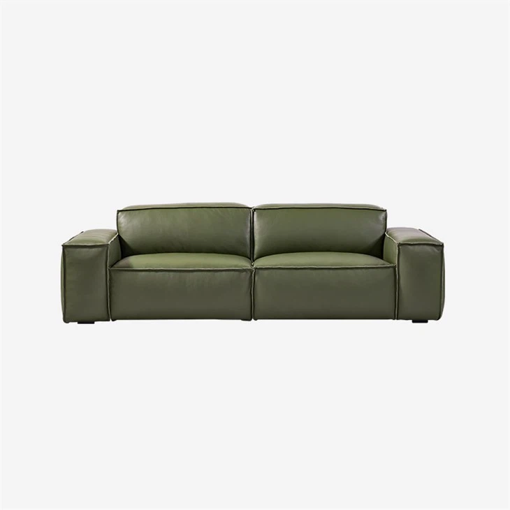 Dypgrønn sofa